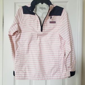 Vineyard Vines Striped Shep Windbreaker Pullover